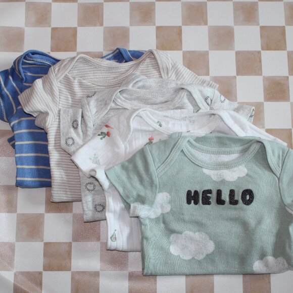 Cotton S/S Onesie Bundle - Picture 1 of 1